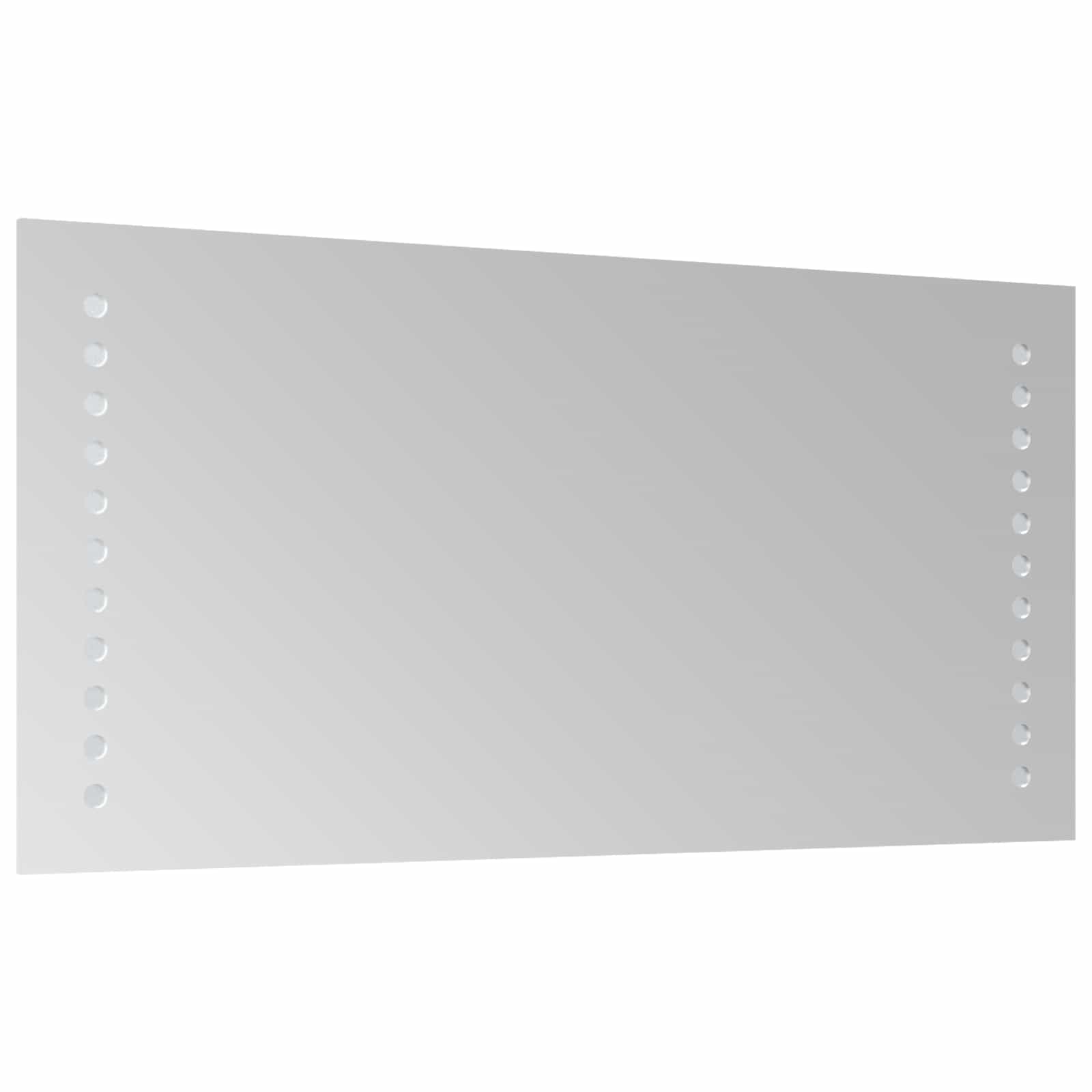 Καθρέφτης μπάνιου LED Διαφανές 40 x 20 cm σκληρυμένο γυαλί - Pakobazaar