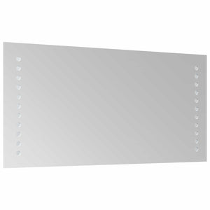 Καθρέφτης μπάνιου LED Διαφανές 40 x 20 cm σκληρυμένο γυαλί - Pakobazaar