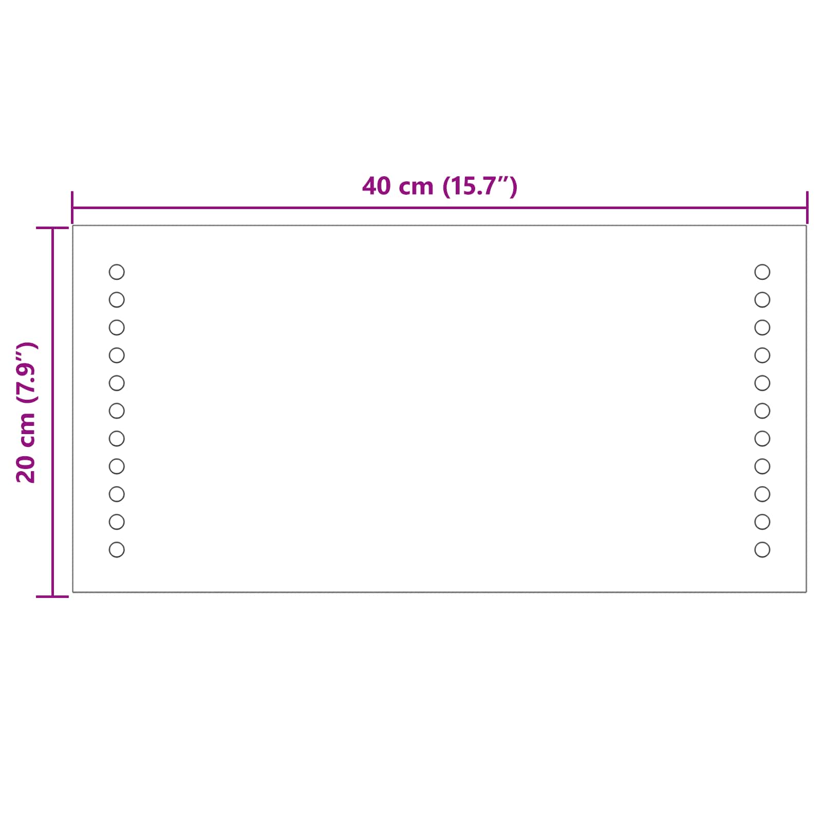 Καθρέφτης μπάνιου LED Διαφανές 40 x 20 cm σκληρυμένο γυαλί - Pakobazaar