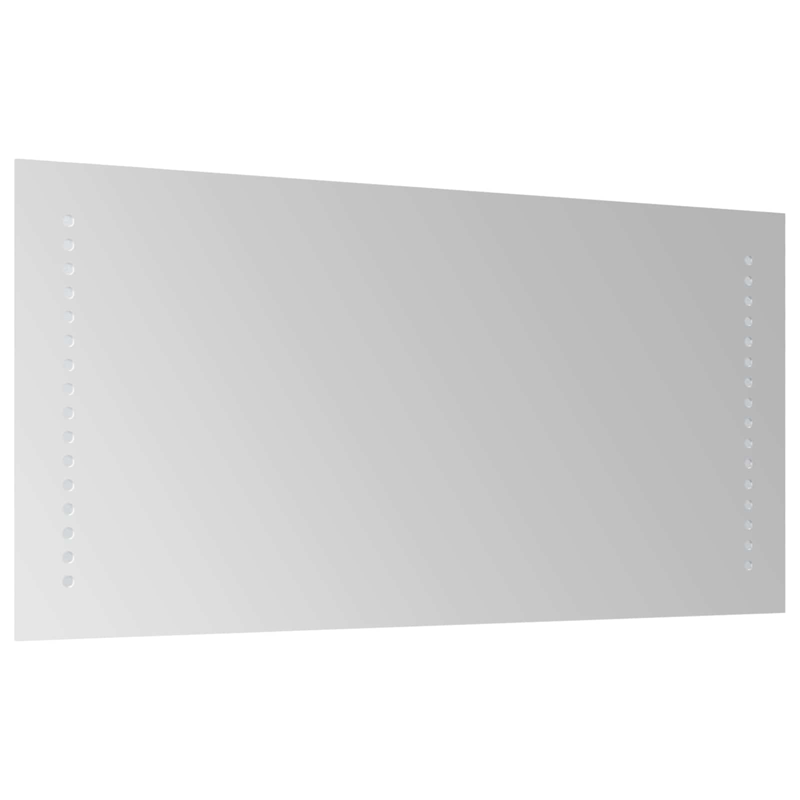 Καθρέφτης μπάνιου LED Διαφανές 60 x 30 cm σκληρυμένο γυαλί - Pakobazaar