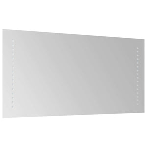 Καθρέφτης μπάνιου LED Διαφανές 60 x 30 cm σκληρυμένο γυαλί - Pakobazaar