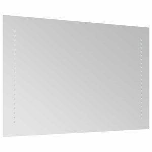 Καθρέφτης μπάνιου LED Διαφανές 60 x 40 cm σκληρυμένο γυαλί - Pakobazaar