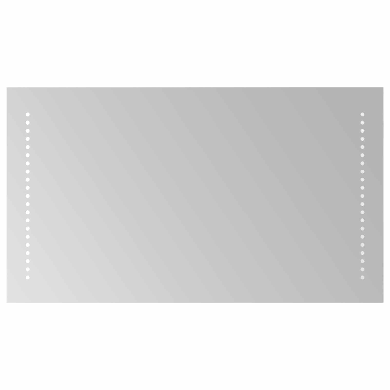 Καθρέφτης μπάνιου LED Διαφανές 70 x 40 cm σκληρυμένο γυαλί
