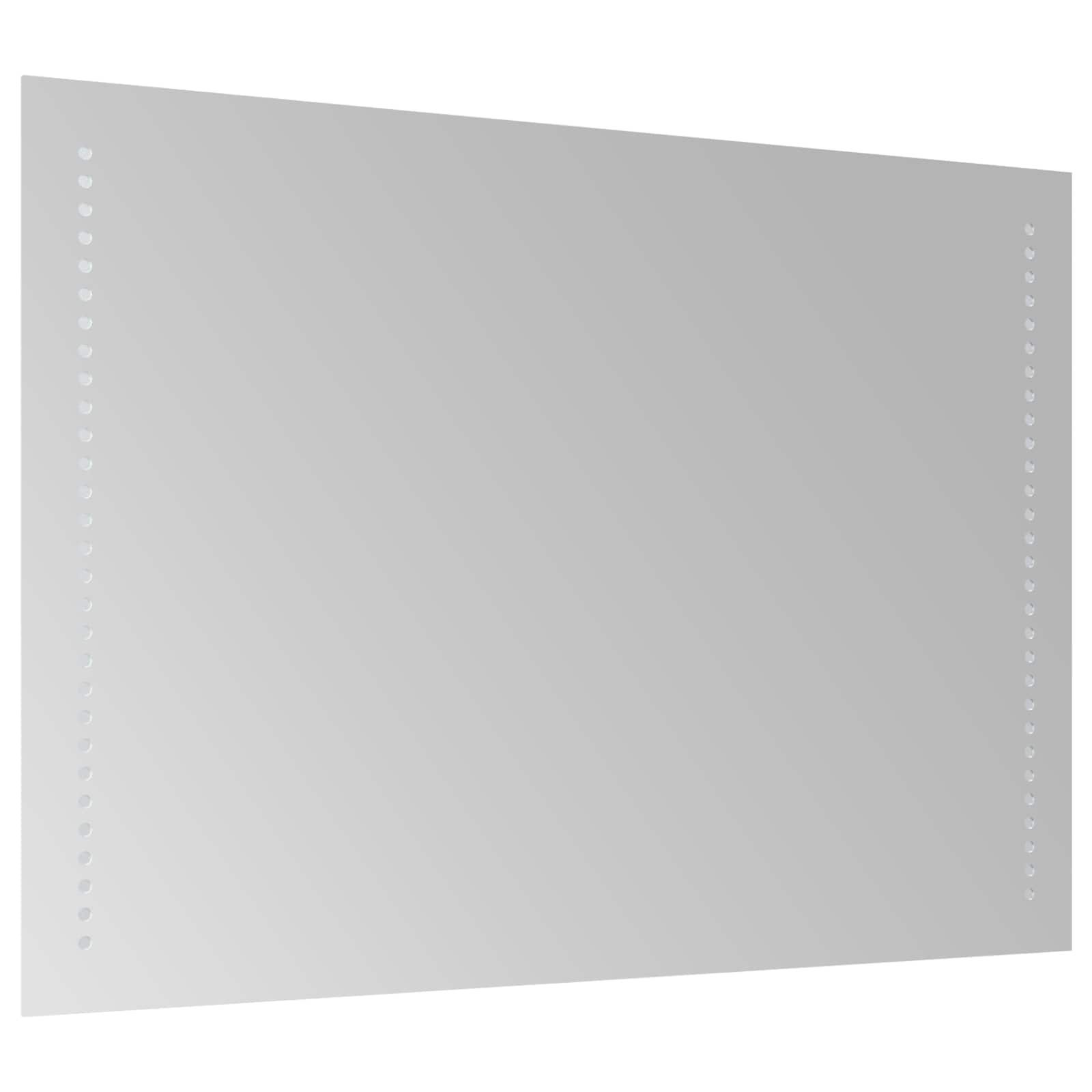 Καθρέφτης μπάνιου LED Διαφανές 70 x 50 cm σκληρυμένο γυαλί