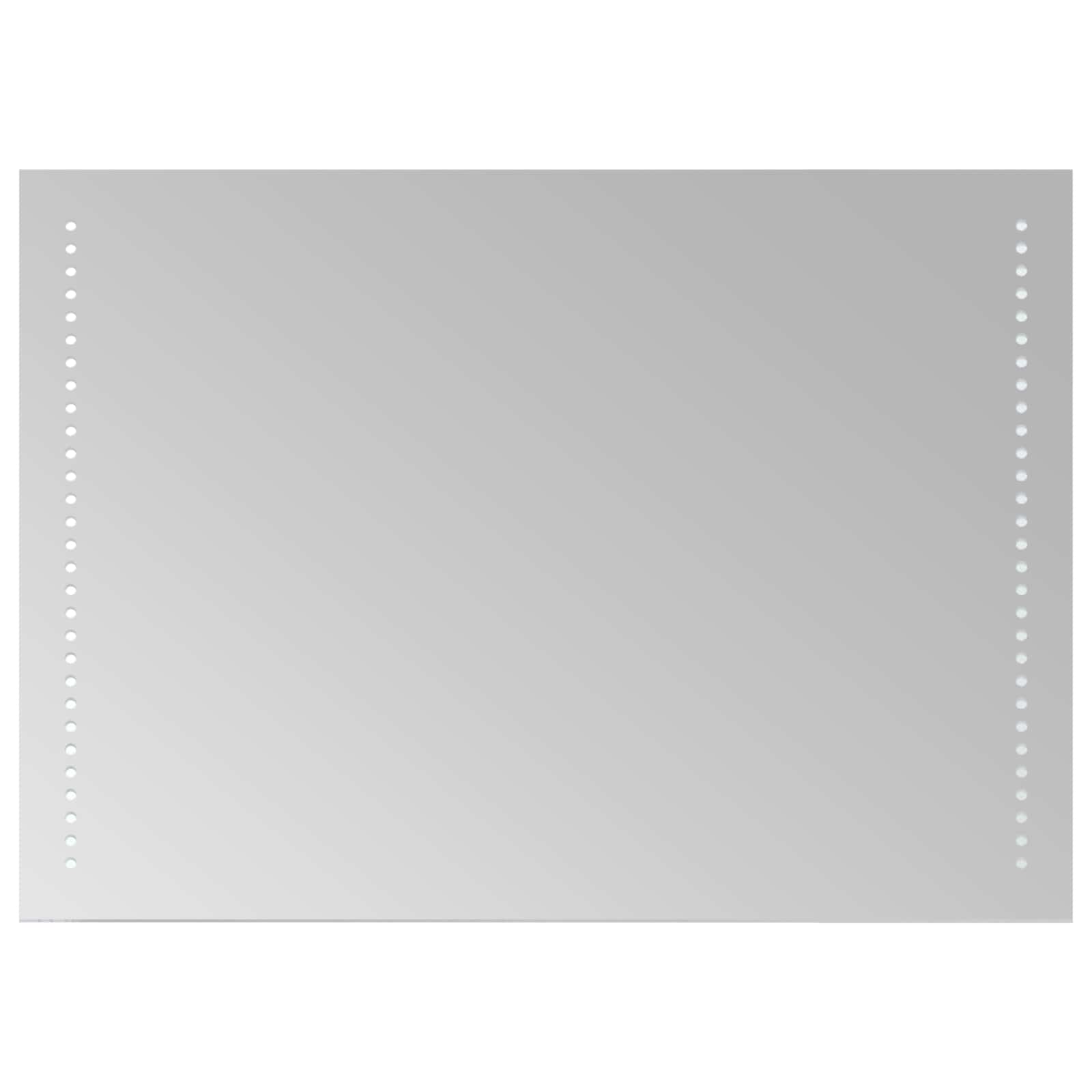 Καθρέφτης μπάνιου LED Διαφανές 70 x 50 cm σκληρυμένο γυαλί