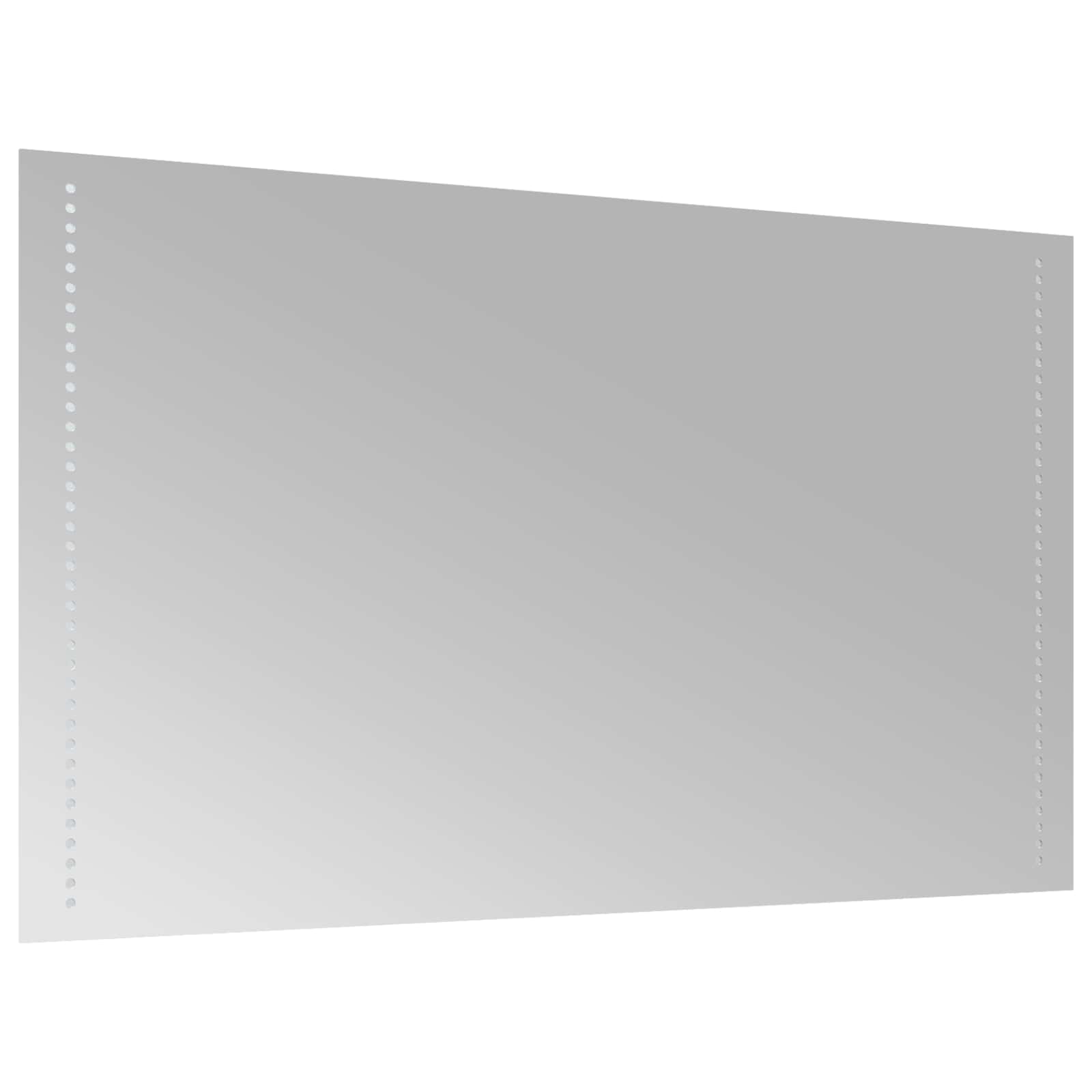 Καθρέφτης μπάνιου LED Διαφανές 100 x 60 cm σκληρυμένο γυαλί - Pakobazaar