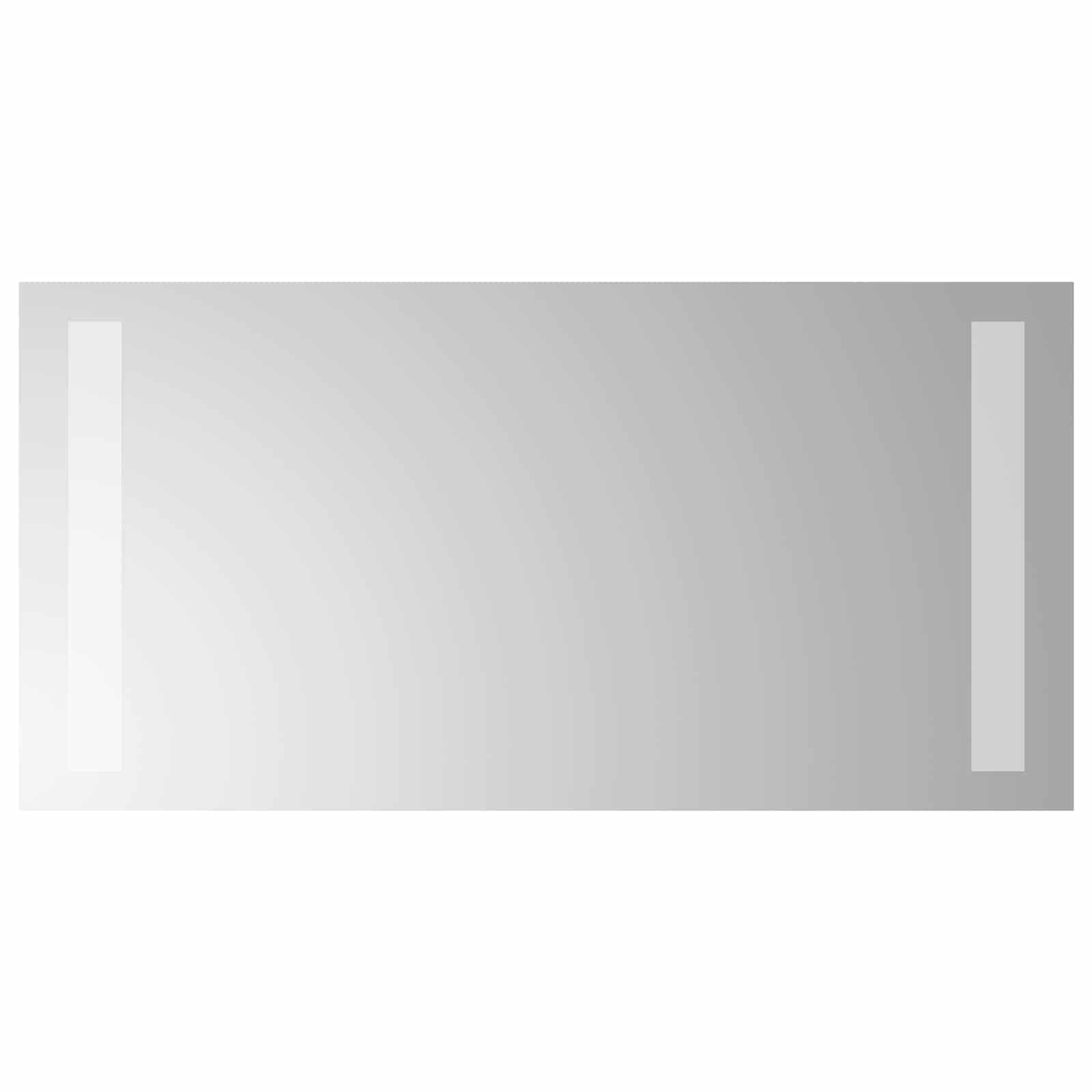 Καθρέφτης μπάνιου LED Διαφανές 40 x 20 cm σκληρυμένο γυαλί - Pakobazaar