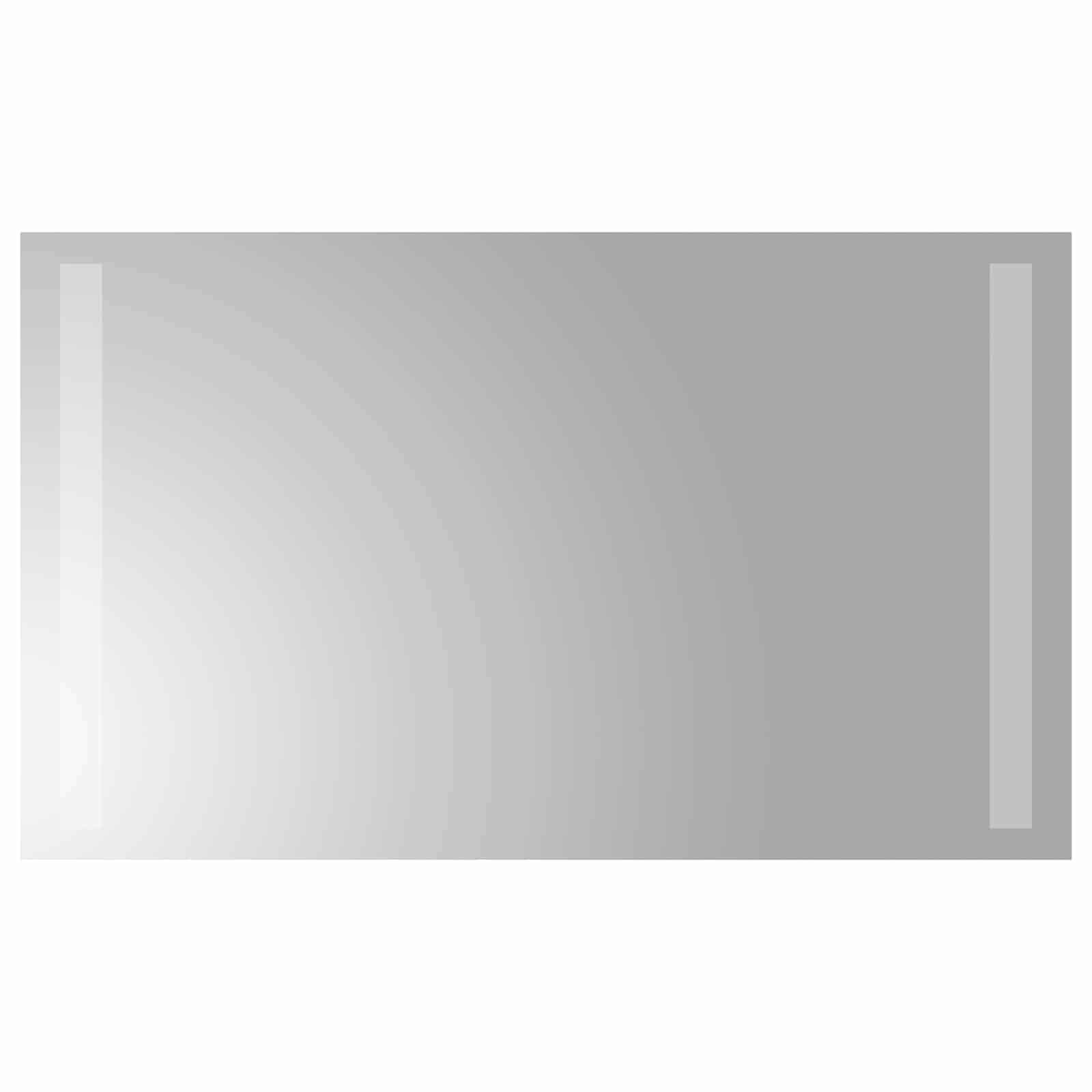 Καθρέφτης μπάνιου LED Διαφανές 50 x 30 cm σκληρυμένο γυαλί - Pakobazaar