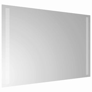 Καθρέφτης μπάνιου LED Διαφανές 60 x 40 cm σκληρυμένο γυαλί - Pakobazaar