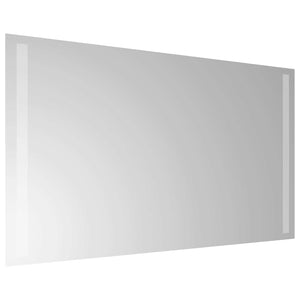 Καθρέφτης μπάνιου LED Διαφανές 70 x 40 cm σκληρυμένο γυαλί - Pakobazaar