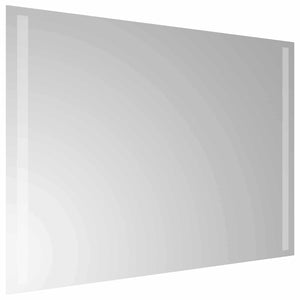 Καθρέφτης μπάνιου LED Διαφανές 70 x 50 cm σκληρυμένο γυαλί - Pakobazaar