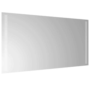 Καθρέφτης μπάνιου LED Διαφανές 80 x 40 cm σκληρυμένο γυαλί - Pakobazaar
