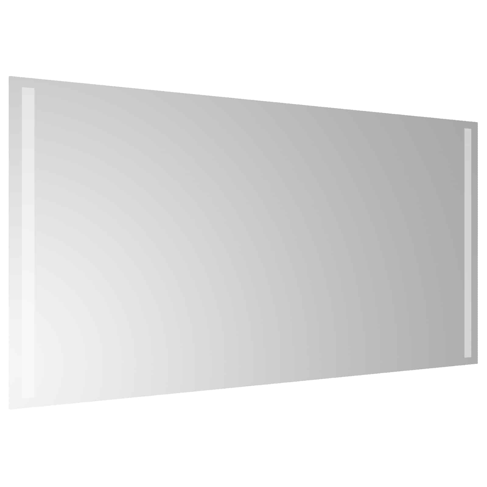 Καθρέφτης μπάνιου LED Διαφανές 100 x 60 cm σκληρυμένο γυαλί - Pakobazaar