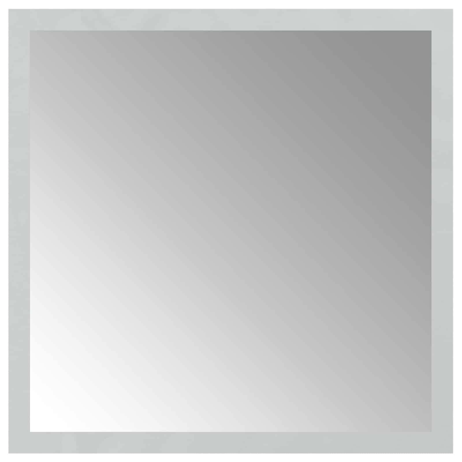 Καθρέφτης μπάνιου LED Διαφανές 30 x 30 cm σκληρυμένο γυαλί
