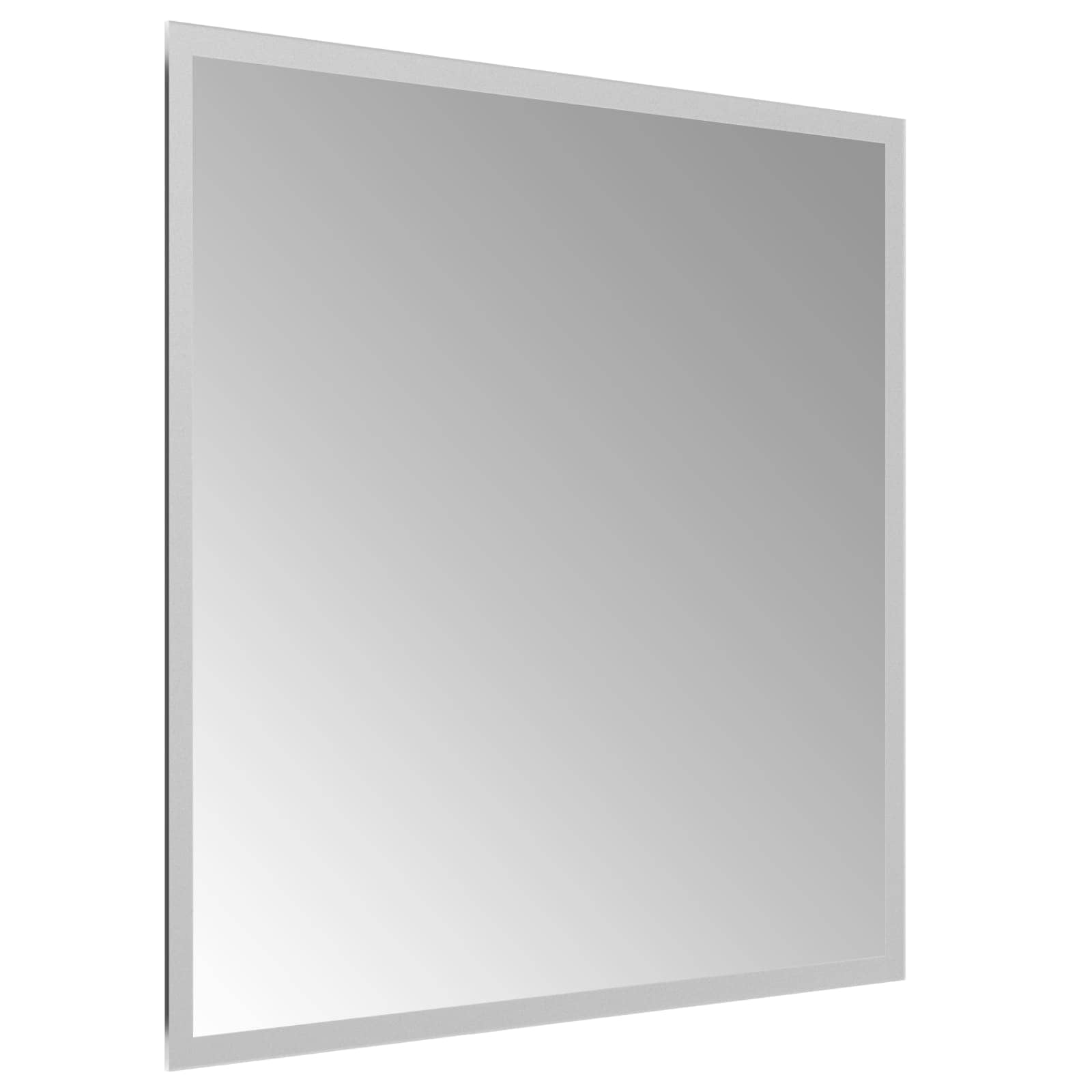 Καθρέφτης μπάνιου LED Διαφανές 50 x 50 cm σκληρυμένο γυαλί
