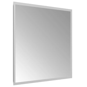 Καθρέφτης μπάνιου LED Διαφανές 50 x 50 cm σκληρυμένο γυαλί - Pakobazaar
