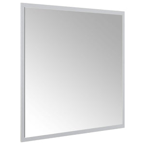 Καθρέφτης μπάνιου LED Διαφανές 60 x 60 cm σκληρυμένο γυαλί - Pakobazaar