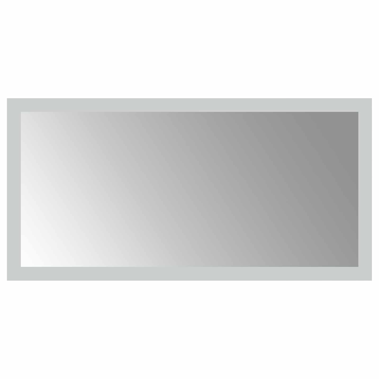 Καθρέφτης μπάνιου LED Διαφανές 40 x 20 cm σκληρυμένο γυαλί - Pakobazaar