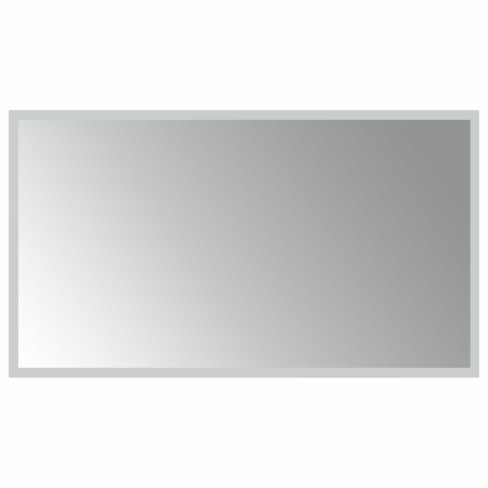 Καθρέφτης μπάνιου LED Διαφανές 70 x 40 cm σκληρυμένο γυαλί - Pakobazaar