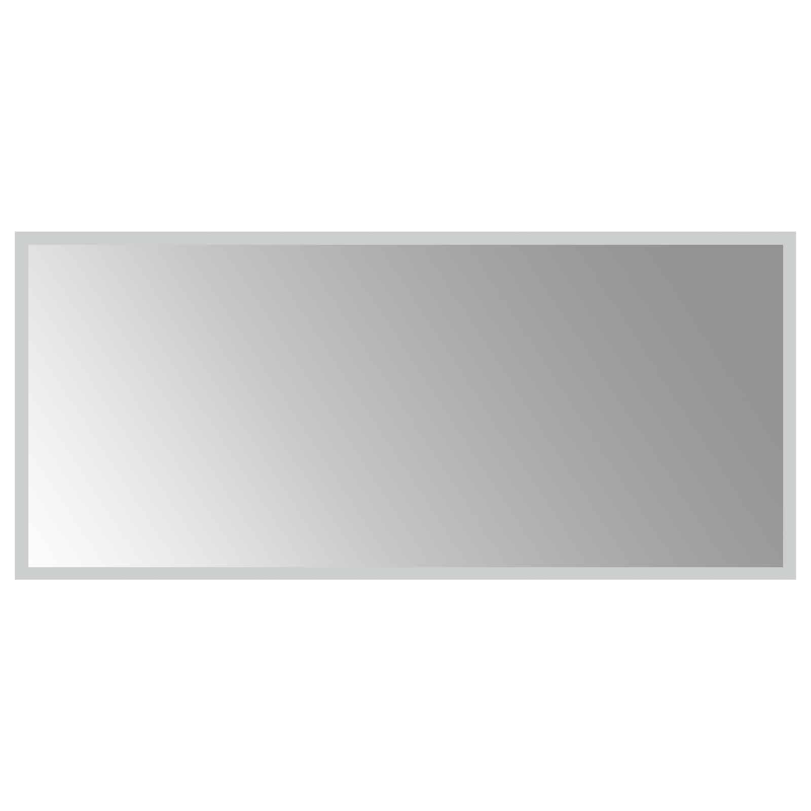 Καθρέφτης μπάνιου LED Διαφανές 90 x 40 cm σκληρυμένο γυαλί