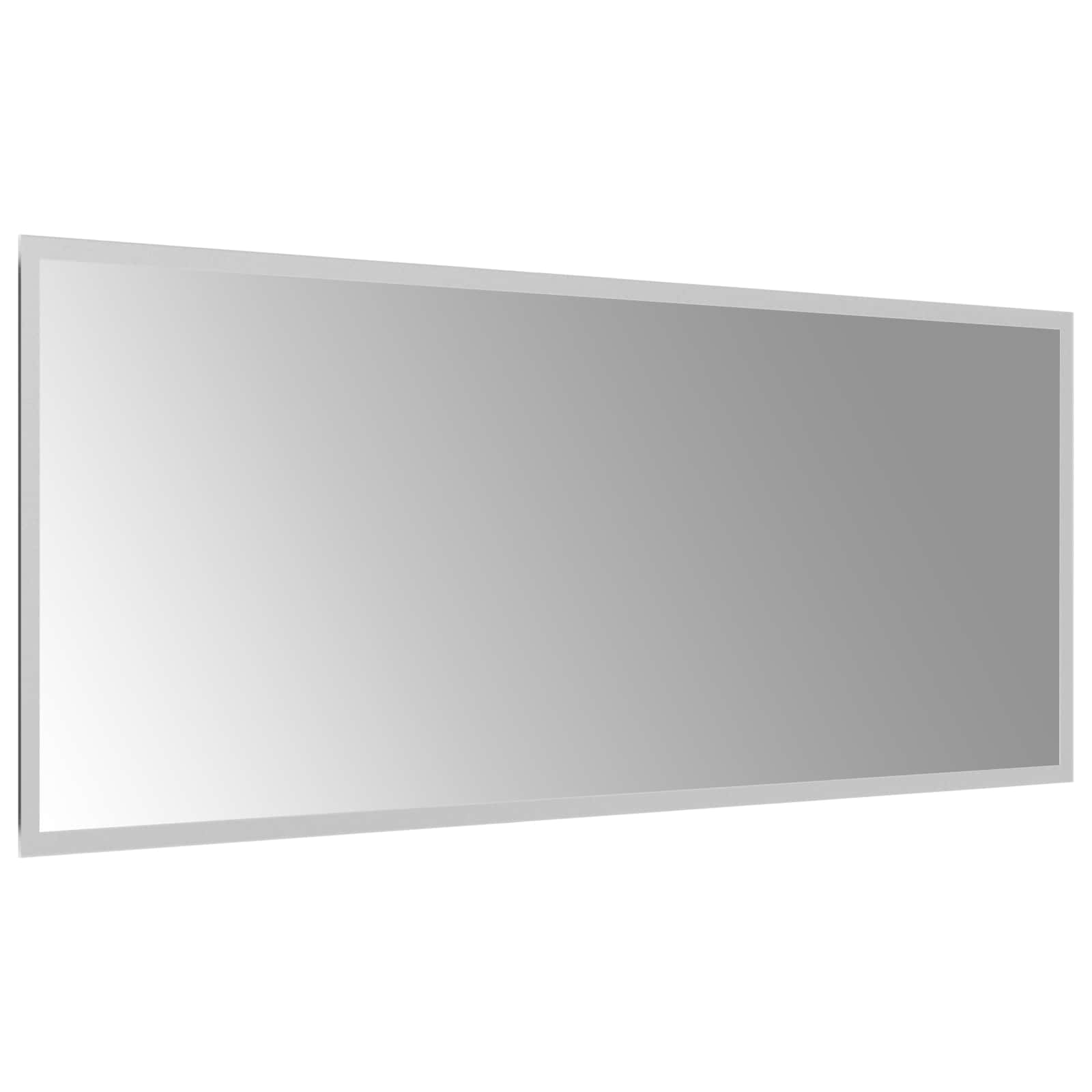 Καθρέφτης μπάνιου LED Διαφανές 100 x 40 cm σκληρυμένο γυαλί
