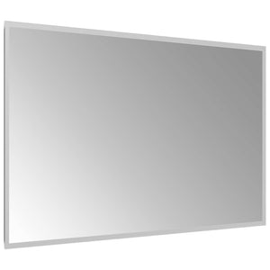 Καθρέφτης μπάνιου LED Διαφανές 100 x 60 cm σκληρυμένο γυαλί - Pakobazaar