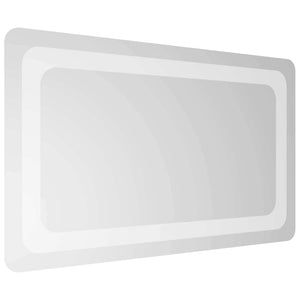 Καθρέφτης μπάνιου LED Διαφανές 50 x 30 cm σκληρυμένο γυαλί - Pakobazaar