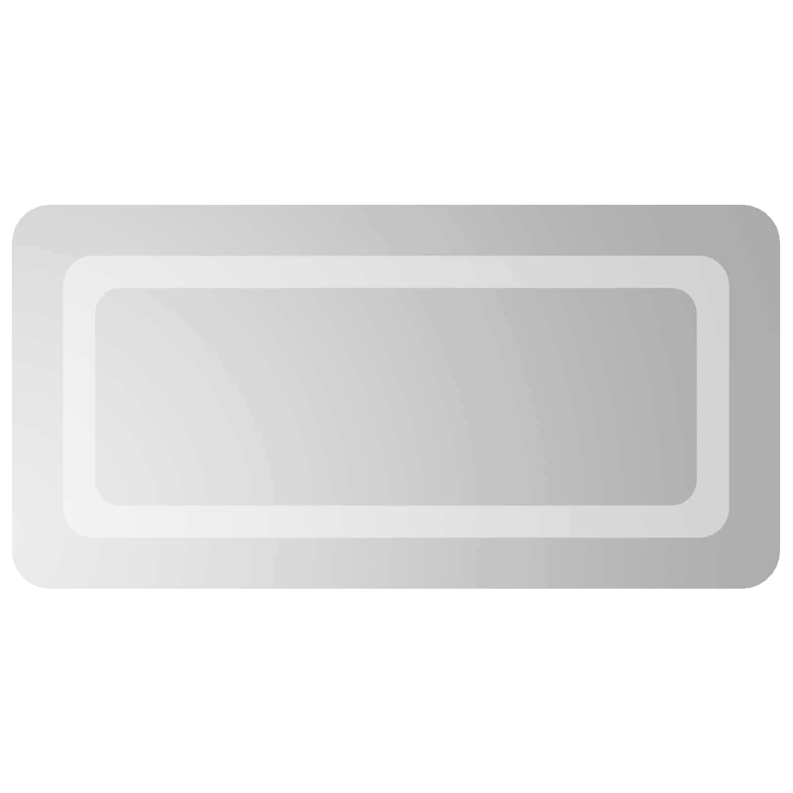 Καθρέφτης μπάνιου LED Διαφανές 60 x 30 cm σκληρυμένο γυαλί