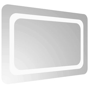 Καθρέφτης μπάνιου LED Διαφανές 60 x 40 cm σκληρυμένο γυαλί - Pakobazaar