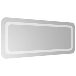 Καθρέφτης μπάνιου LED Διαφανές 100 x 40 cm σκληρυμένο γυαλί - Pakobazaar