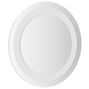 Καθρέφτης μπάνιου LED Διαφανές Ø 30 cm σκληρυμένο γυαλί
