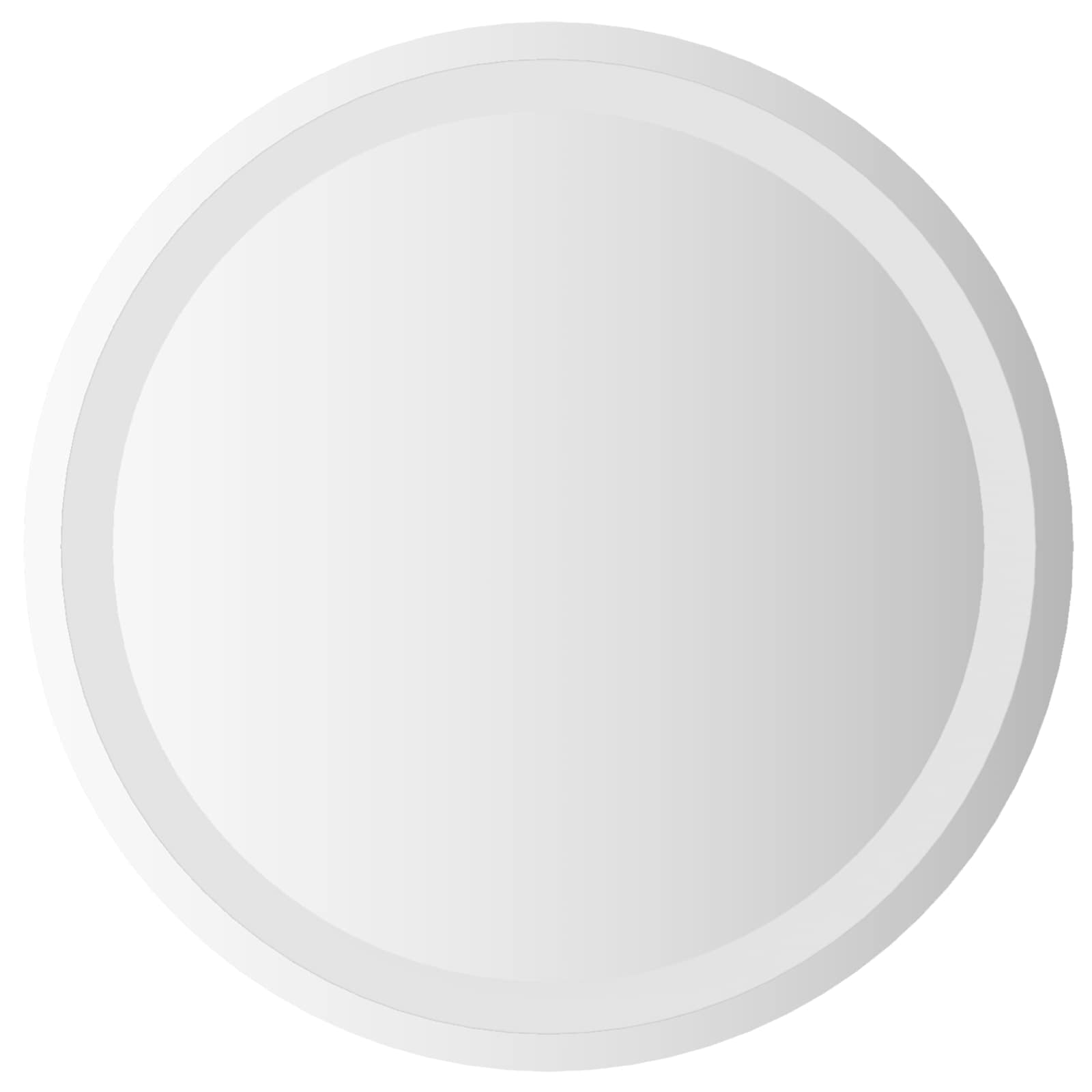 Καθρέφτης μπάνιου LED Διαφανές Ø 50 cm σκληρυμένο γυαλί