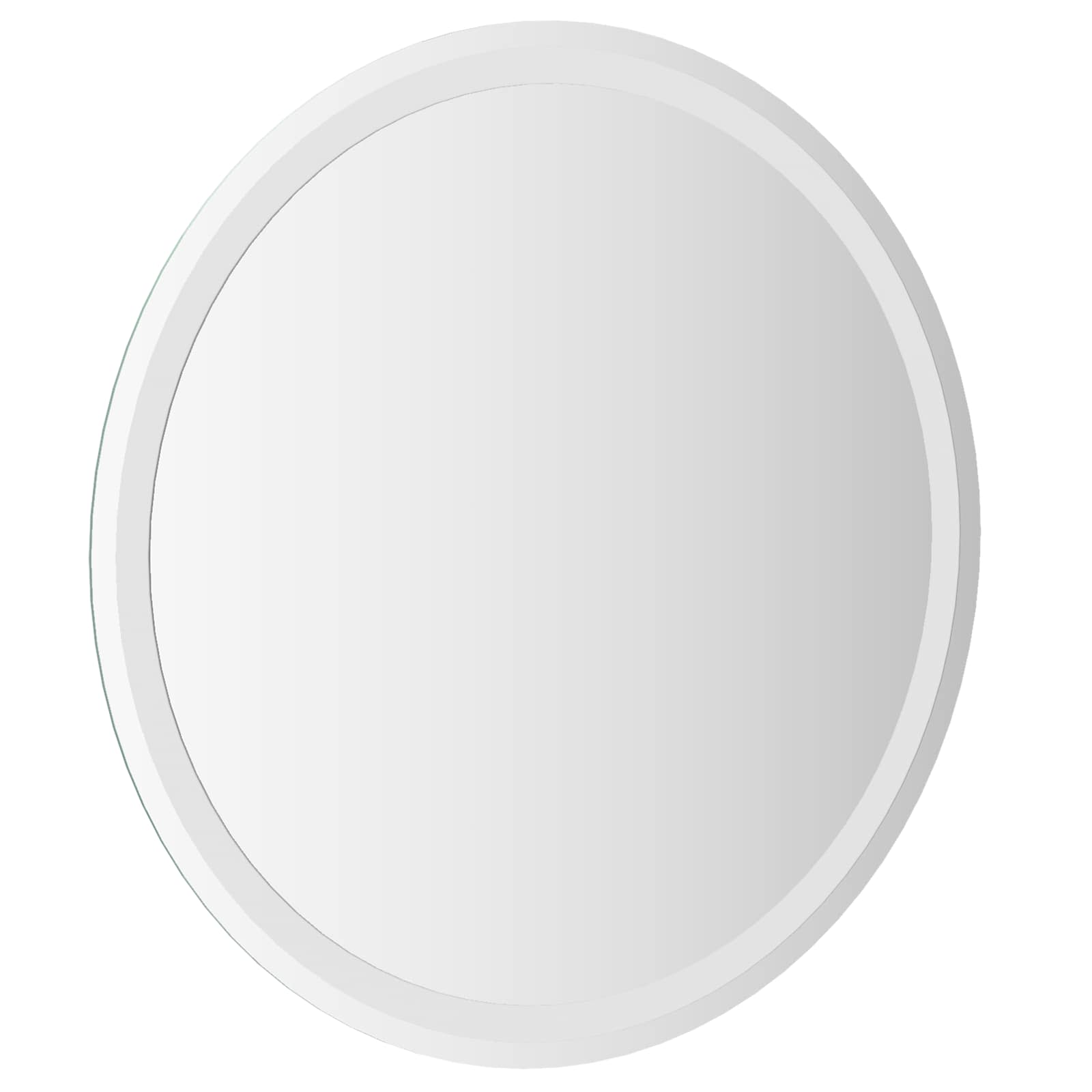 Καθρέφτης μπάνιου LED Διαφανές Ø 70 cm σκληρυμένο γυαλί