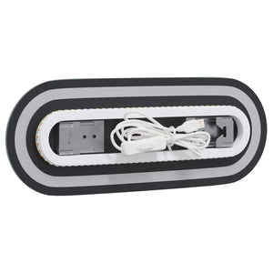 Καθρέφτης μπάνιου LED Διαφανές 40 x 15 cm σκληρυμένο γυαλί