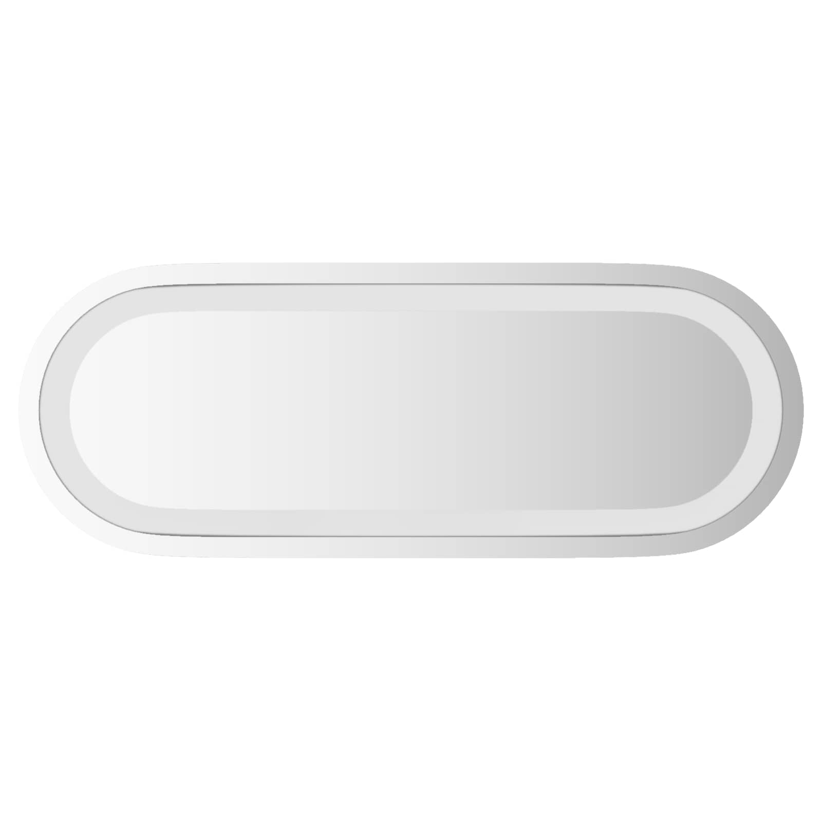 Καθρέφτης μπάνιου LED Διαφανές 40 x 15 cm σκληρυμένο γυαλί