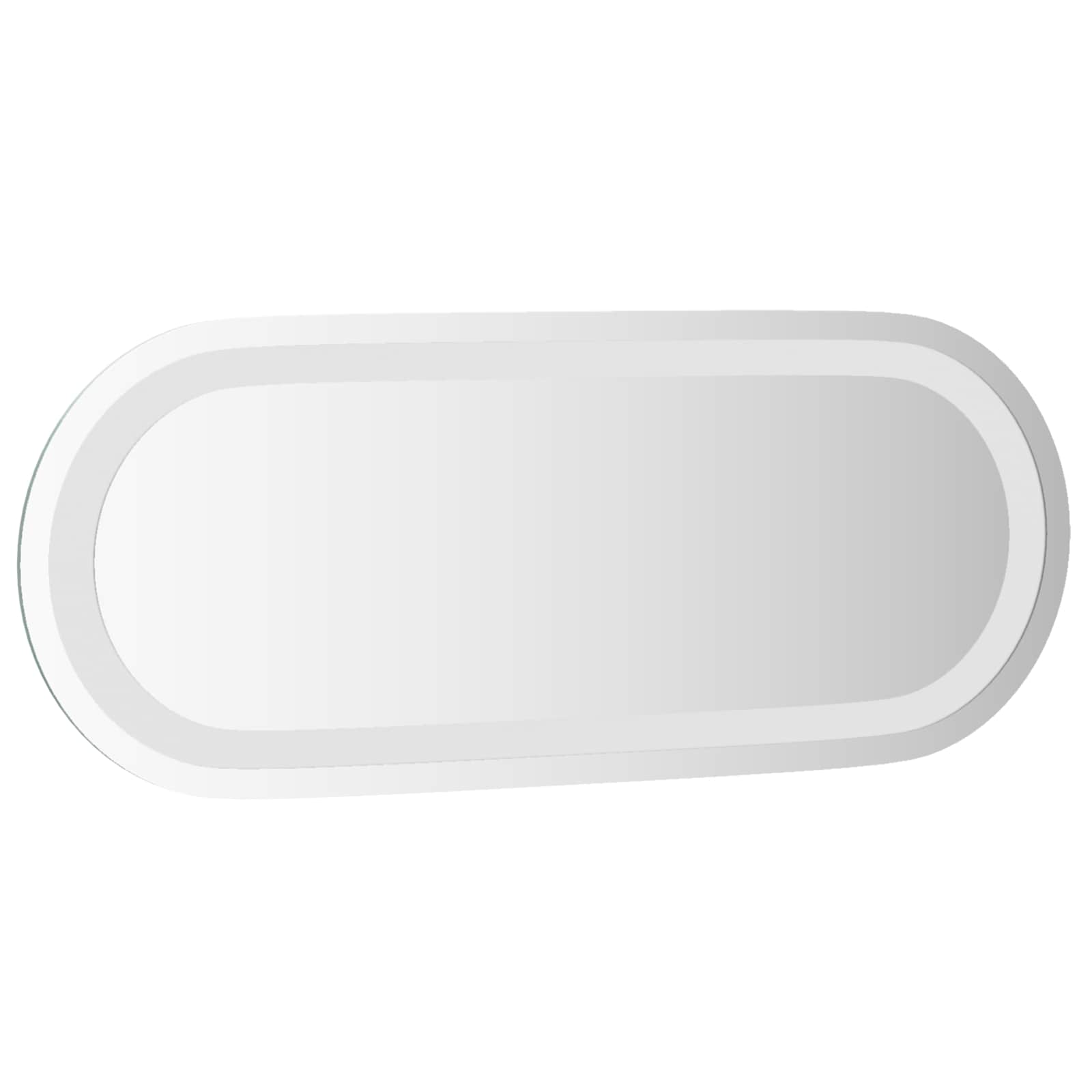 Καθρέφτης μπάνιου LED Διαφανές 50 x 20 cm σκληρυμένο γυαλί - Pakobazaar