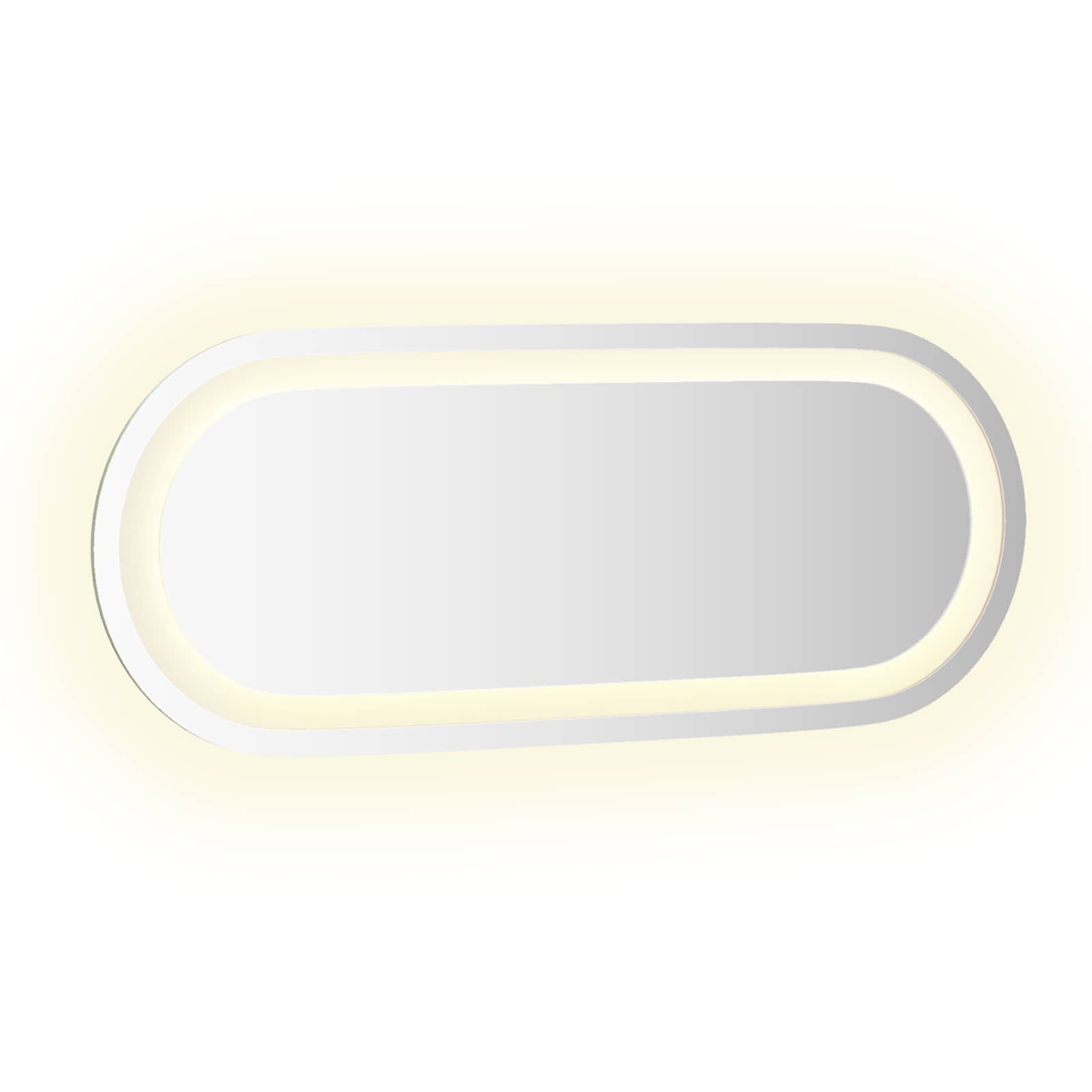 Καθρέφτης μπάνιου LED Διαφανές 50 x 20 cm σκληρυμένο γυαλί - Pakobazaar