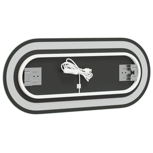Καθρέφτης μπάνιου LED Διαφανές 70 x 30 cm σκληρυμένο γυαλί - Pakobazaar