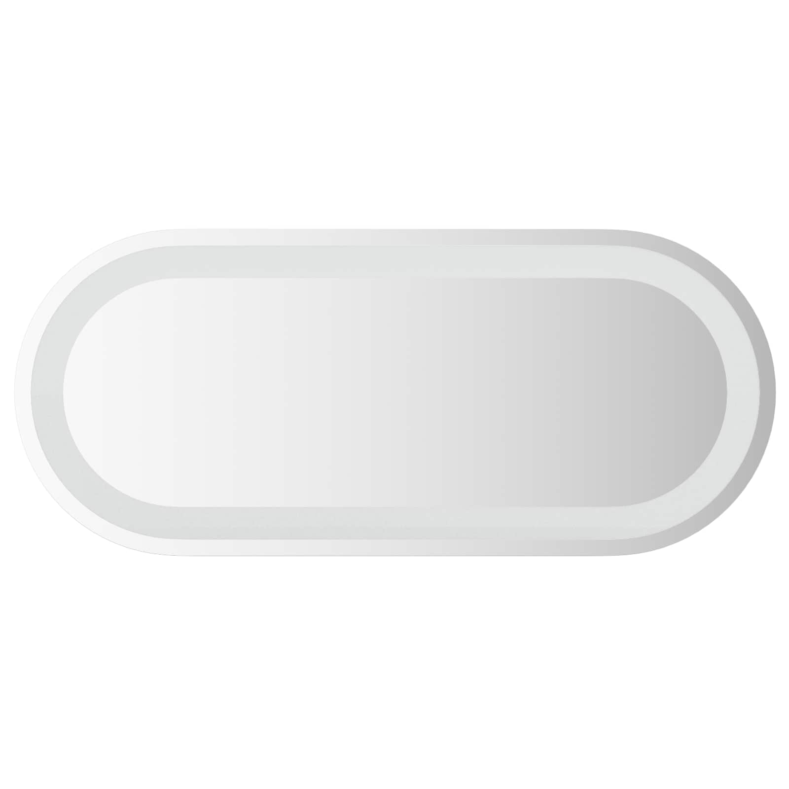 Καθρέφτης μπάνιου LED Διαφανές 70 x 30 cm σκληρυμένο γυαλί
