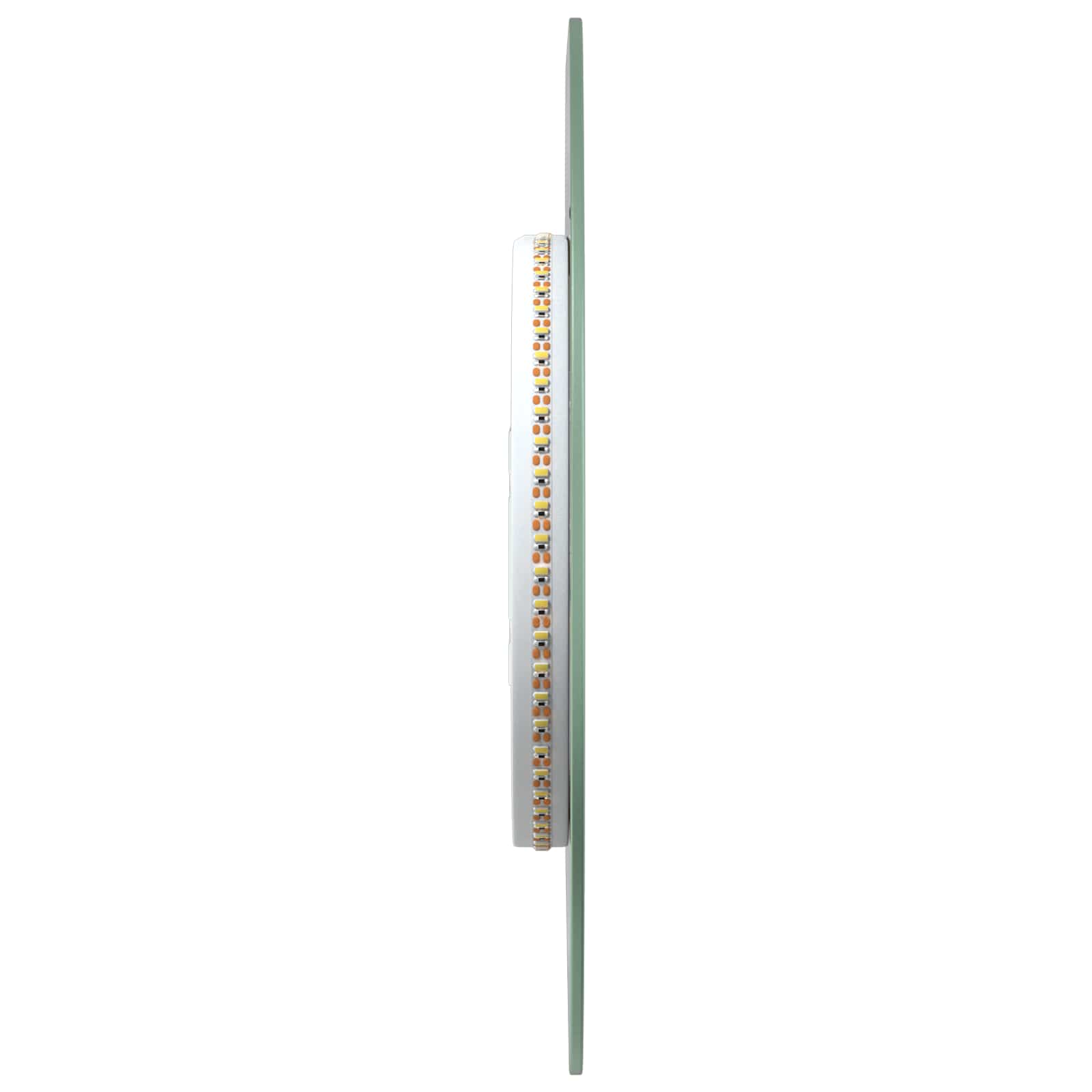 Καθρέφτης μπάνιου LED Διαφανές 70 x 30 cm σκληρυμένο γυαλί