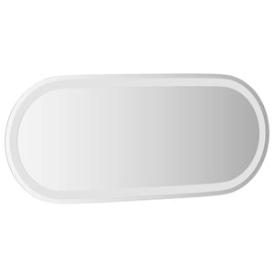 Καθρέφτης μπάνιου LED Διαφανές 90 x 40 cm σκληρυμένο γυαλί - Pakobazaar