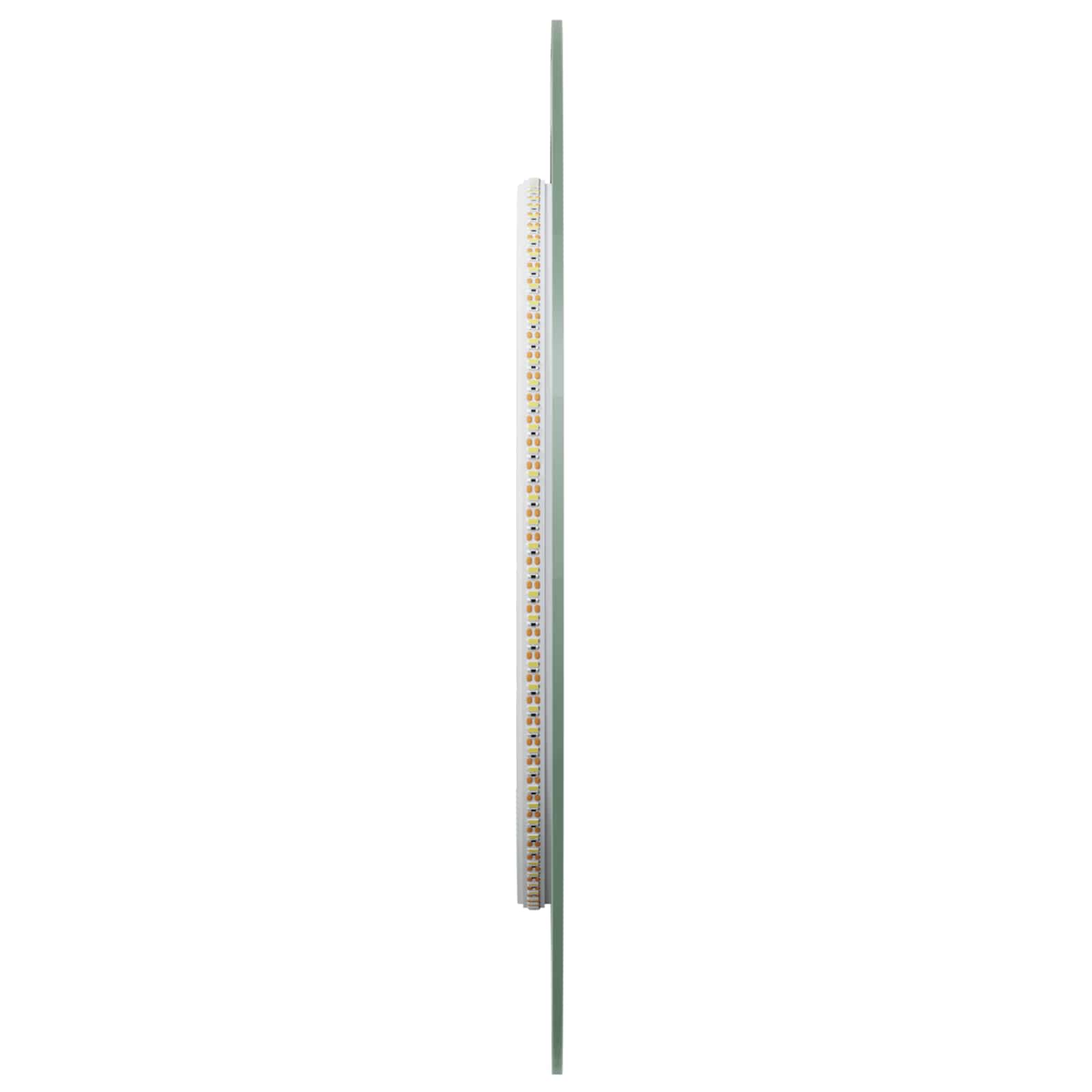 Καθρέφτης μπάνιου LED Διαφανές 90 x 40 cm σκληρυμένο γυαλί - Pakobazaar