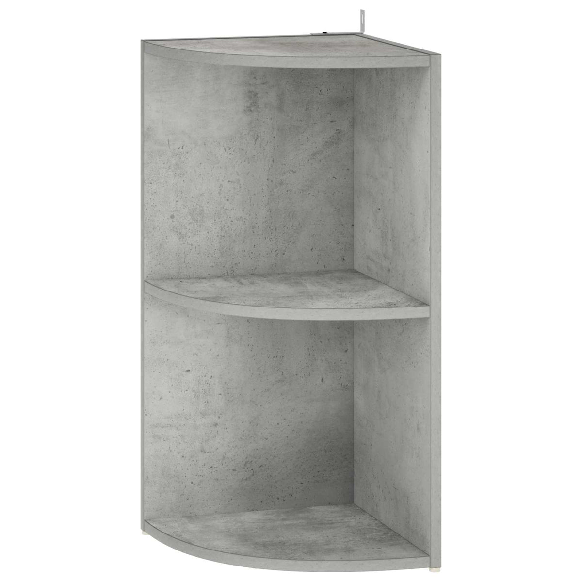 Γωνιακό ράφι 2 επίπεδα 41,5 x 41,5 x 72 εκ Επεξεργασμένο Ξύλο - Pakobazaar