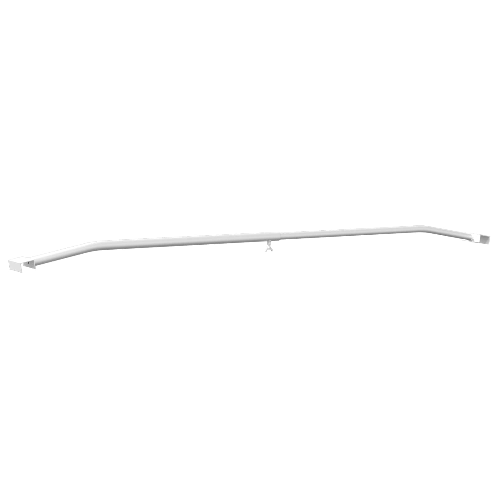 Μπράκετ Ταυροειδούς για Τρέιλερ Ασημί 102-155 cm Αλουμίνιο