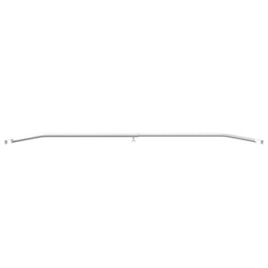 Μπράκετ Ταυροειδούς για Τρέιλερ Ασημί 102-155 cm Αλουμίνιο