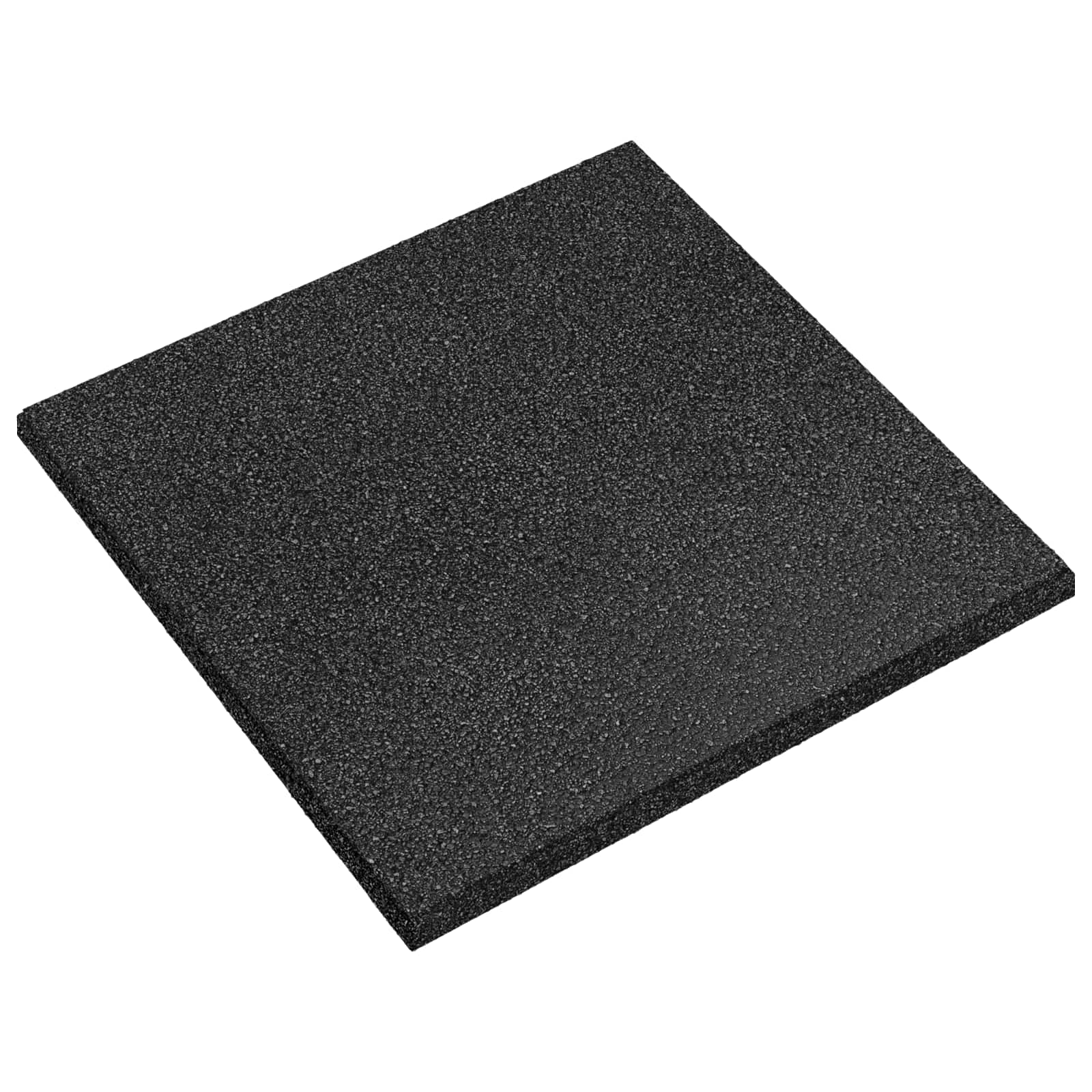 Πλακάκια Προστασίας από Πτώσεις 18 pcs Μαύρο 50 x 50 cm Λάστιχο - Pakobazaar
