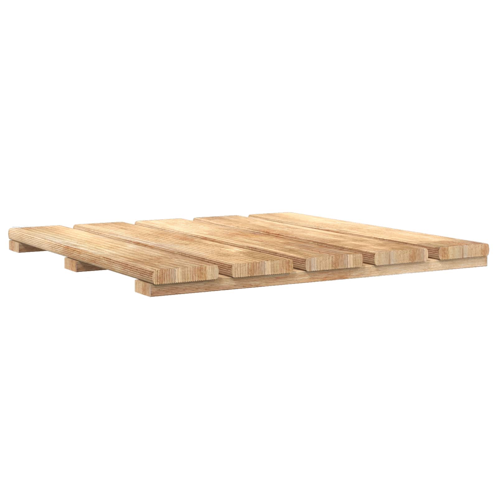 Πλάκα Κατασκευής 18 pcs Καφέ 50 x 50 cm Πεύκο Πράσινης Εγχύσεως - Pakobazaar