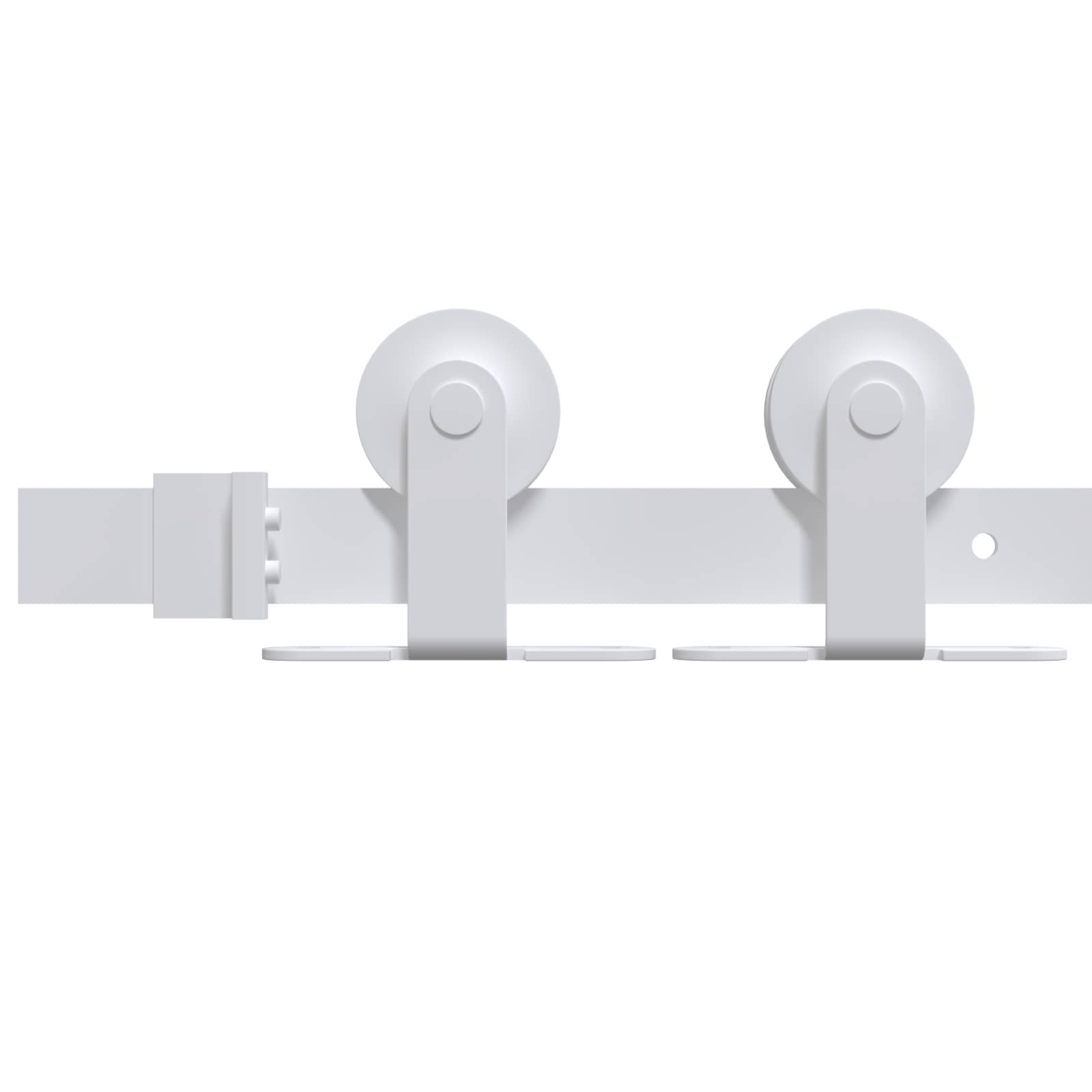 Συρόμενη Πόρτα Φυσικό και Λευκό 70 x 210 cm - Pakobazaar