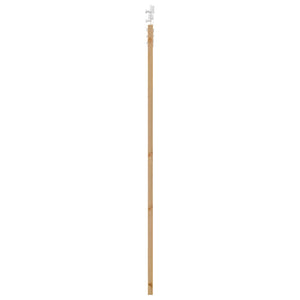 Συρόμενη Πόρτα Φυσικό και Λευκό 86 x 198,5 cm Μασίφ Ξύλο Πεύκου - Pakobazaar