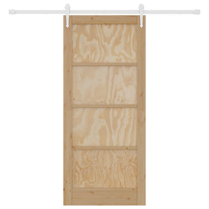 Συρόμενη Πόρτα ORKDAL Φυσικό και Λευκό 86 x 198,5 cm - Pakobazaar